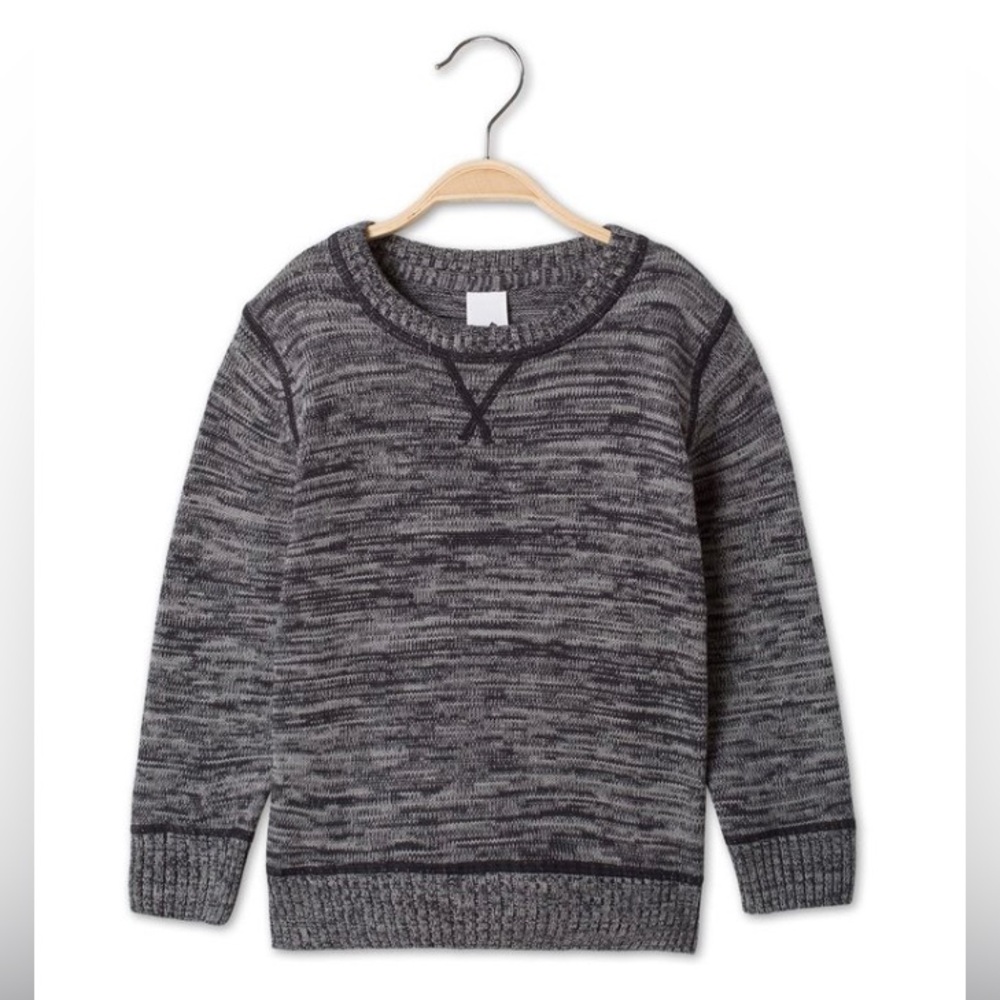 George Baby Knit Sweater in Navy and White